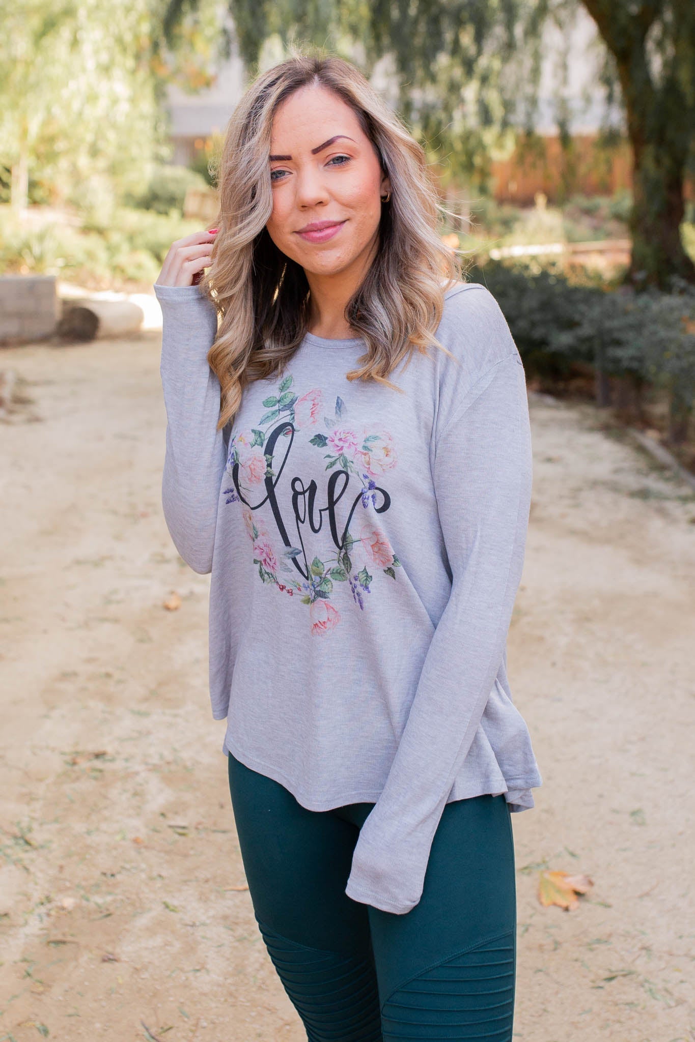 Encompassed in Love Long Sleeve Tunic