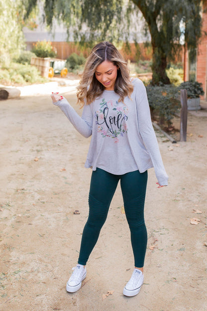 Encompassed in Love Long Sleeve Tunic