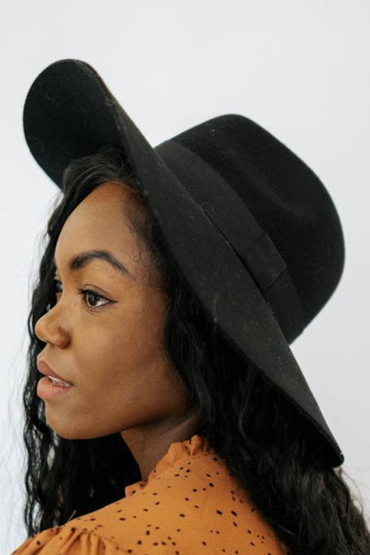 Sienna Floppy Wool Hat -