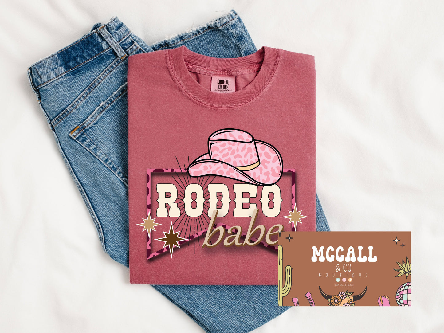 Rodeo Babe Comfort Colors Tee