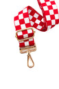 Lizzie Checkered Adjustable Bag Strap