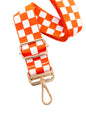 Lizzie Checkered Adjustable Bag Strap