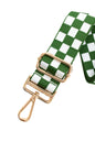 Lizzie Checkered Adjustable Bag Strap