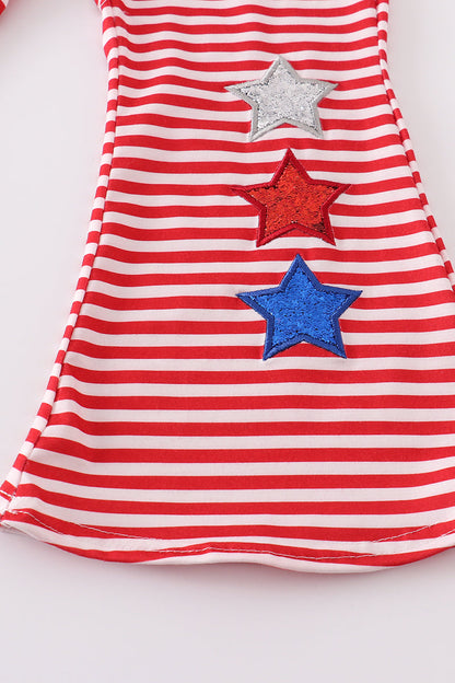 Patriotic star girl pants