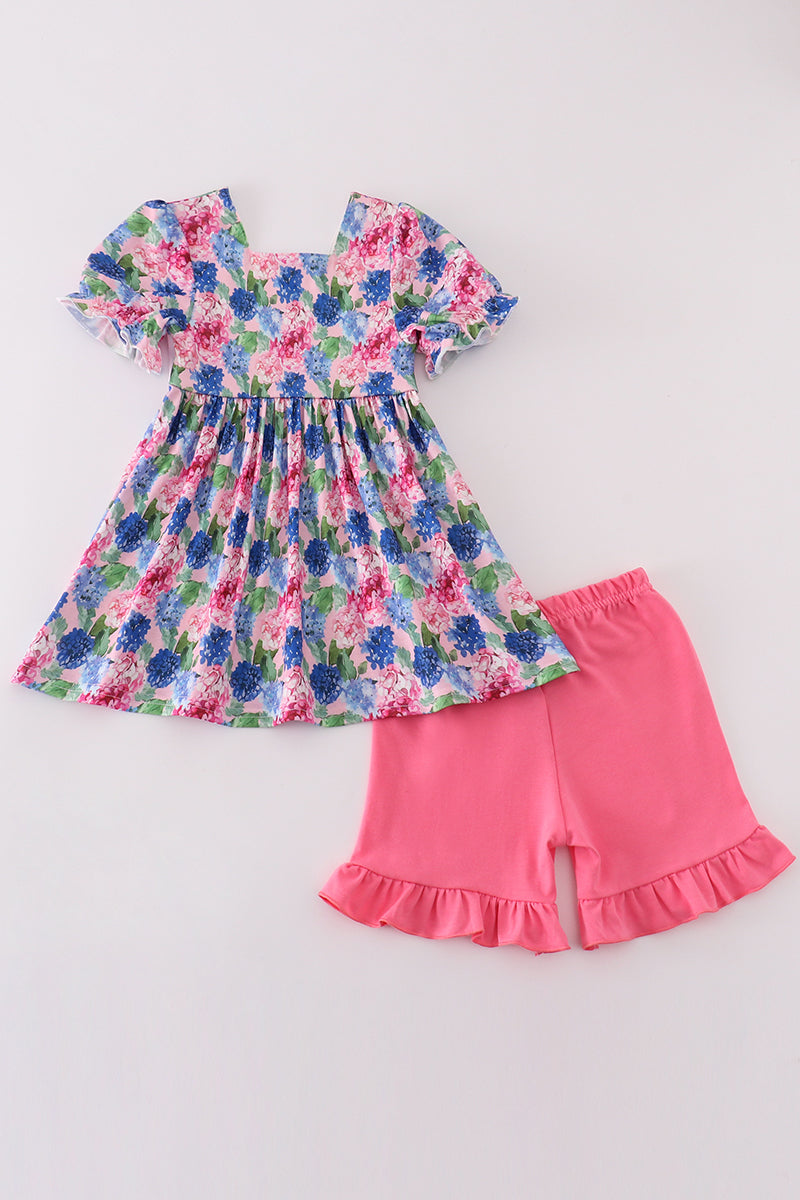 Blooming love MAMA'S GIRL embroidery girl set