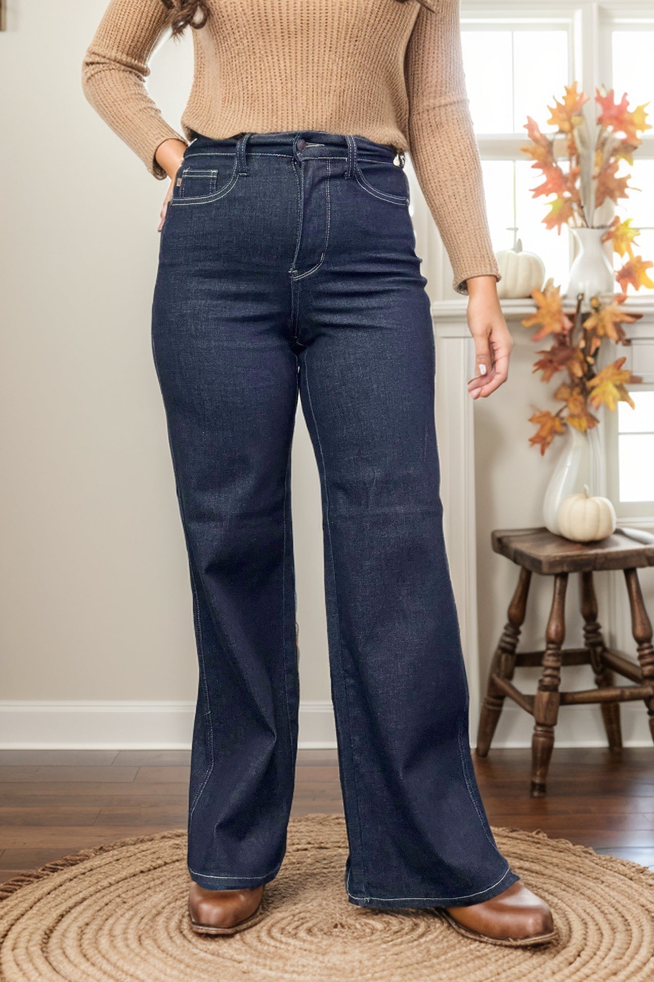 Midnight Denim - Judy Blue Retro Wide