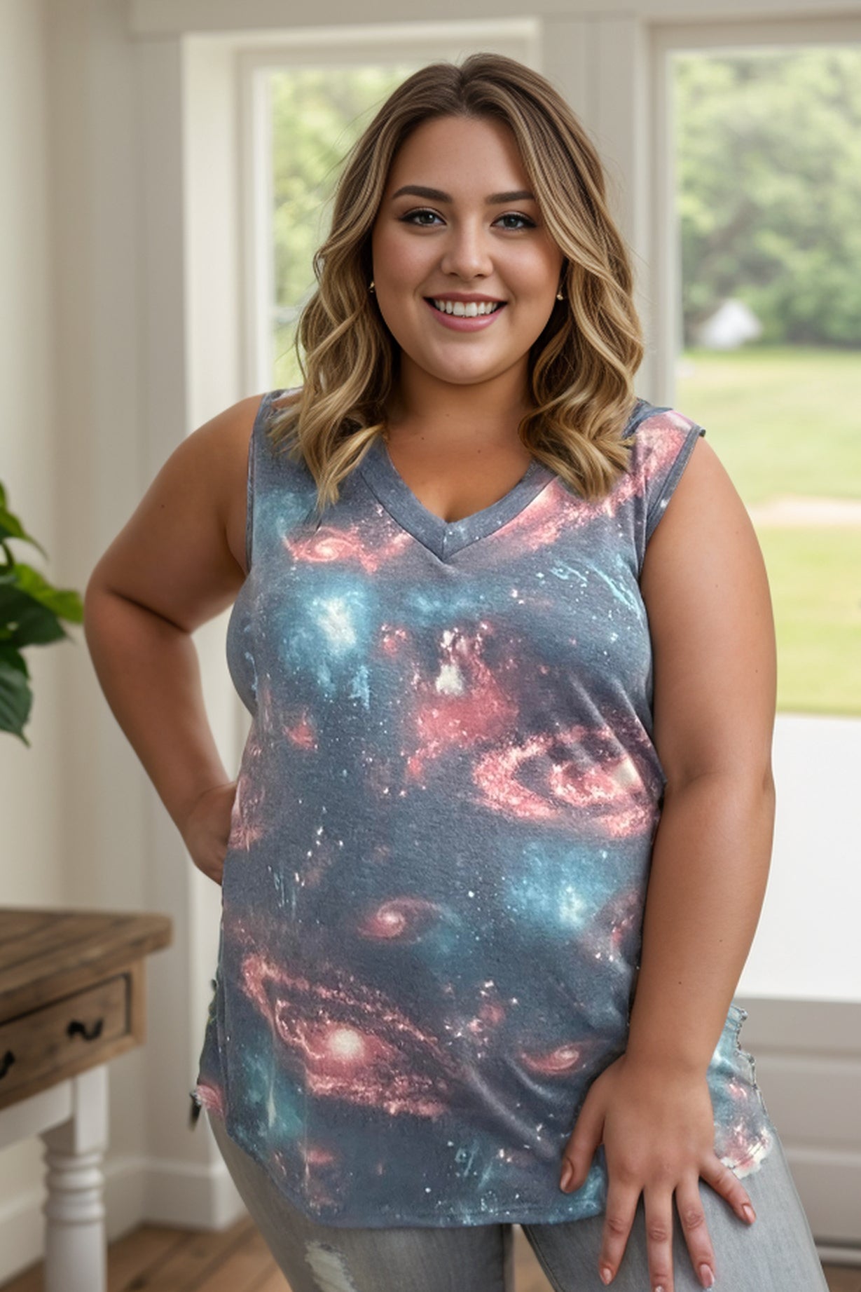 Out of This World - Sleeveless Top