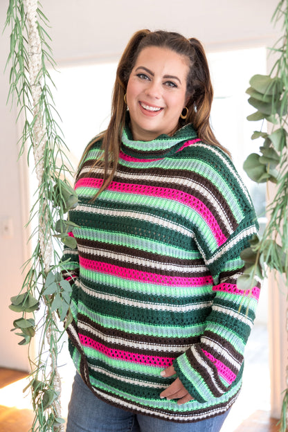 Neon Lights Knit Sweater